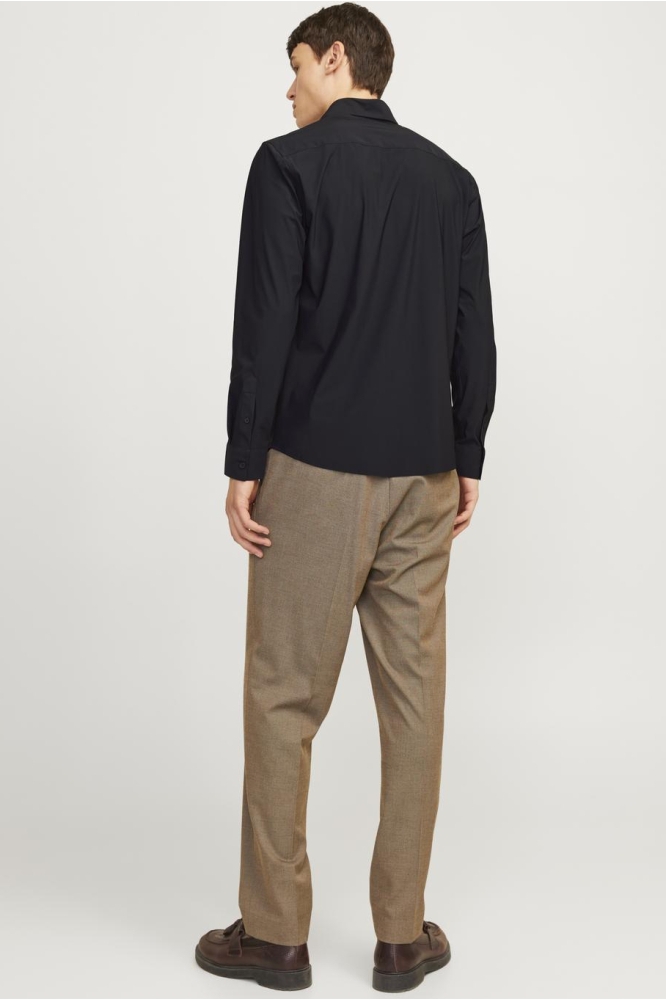 JPRBLAACTIVE STRETCH L/S SHIRT SN 12263744 Black/SLIM FIT
